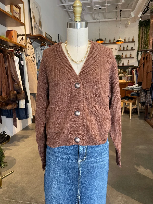 Women's windbreaker jackets with adjustable hoods for windy daysBrown Cashmere Cardigan Women's windbreaker jackets with adjustable hoods for windy daysBrown Cashmere Cardigan