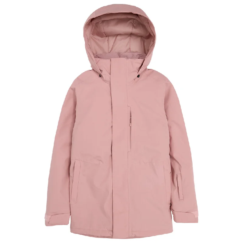 Women's cropped down jackets in bold colors for a sporty and fashionable winter outfitBurton 2024 Womens Jet Ridge Jacket - Powder Blush Women's cropped down jackets in bold colors for a sporty and fashionable winter outfitBurton 2024 Womens Jet Ridge Jacket - Powder Blush
