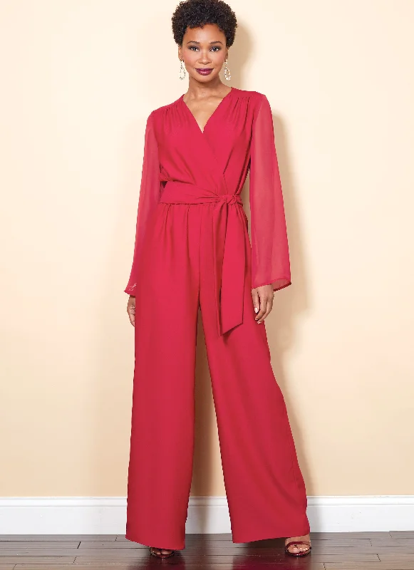 Animal print women jumpsuits for a statement - making outfitButterick Jumpsuit B6522 Animal print women jumpsuits for a statement - making outfitButterick Jumpsuit B6522