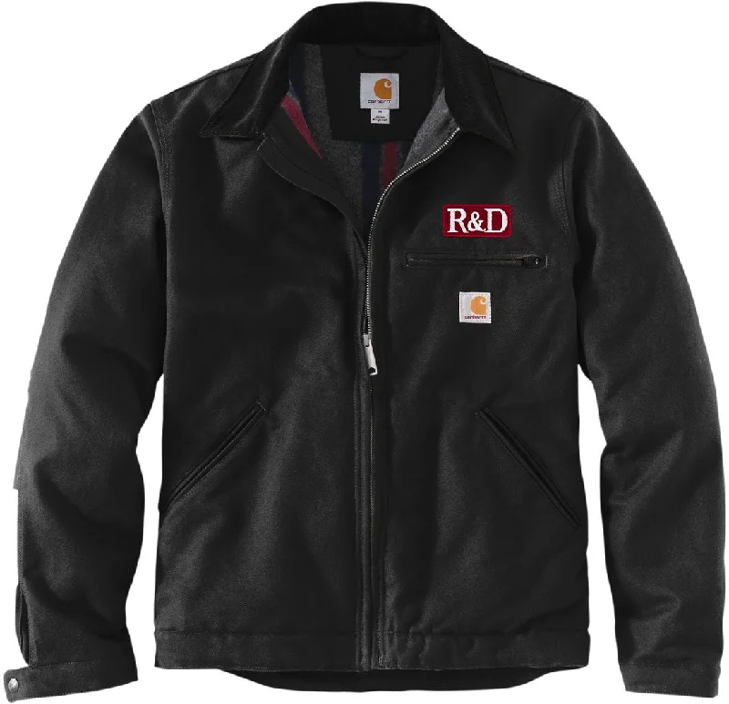 Women's moto jackets with a lace - up front for a unique and stylish touchCarhartt Duck Detroit Jacket Women's moto jackets with a lace - up front for a unique and stylish touchCarhartt Duck Detroit Jacket