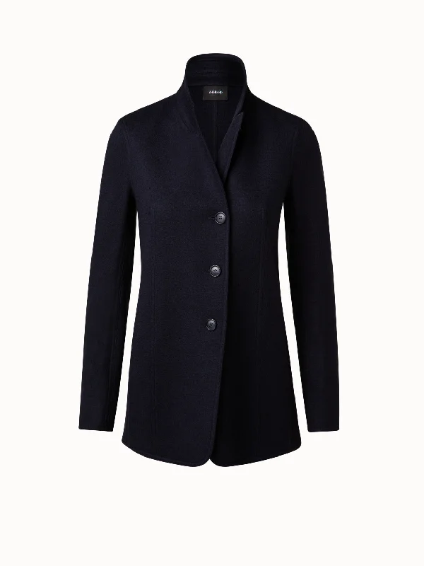 Women's long - line cardigan jackets in a soft knit for a cozy and elegant lookCashmere Jersey Jacket Women's long - line cardigan jackets in a soft knit for a cozy and elegant lookCashmere Jersey Jacket