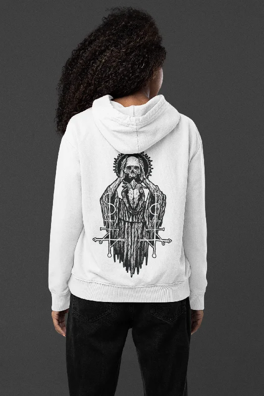 Women's crew - neck sweatshirt in a heather gray shade for a classic and versatile optionDark Goat - Premium Unisex Pullover Hoodie Women's crew - neck sweatshirt in a heather gray shade for a classic and versatile optionDark Goat - Premium Unisex Pullover Hoodie