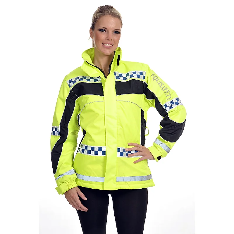 Women's bomber jackets with a holographic finish for a futuristic and eye - catching lookEquisafety Polite Lightweight Jacket Women's bomber jackets with a holographic finish for a futuristic and eye - catching lookEquisafety Polite Lightweight Jacket