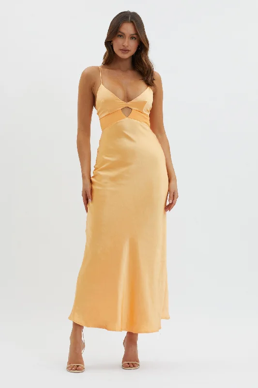 Lace - Embellished Women Dress for an Elegant and Sophisticated AppearanceEternal Sun Keyhole Bust Maxi Dress Mango Lace - Embellished Women Dress for an Elegant and Sophisticated AppearanceEternal Sun Keyhole Bust Maxi Dress Mango
