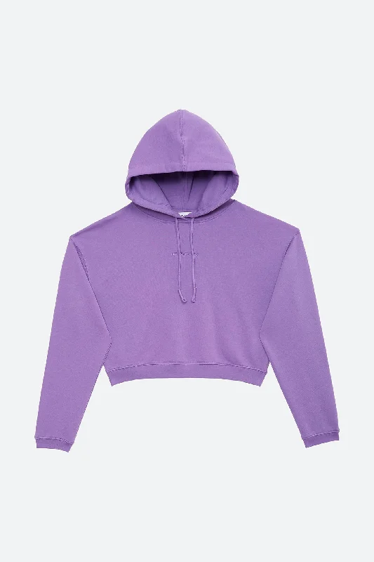 Women's cropped sweatshirt with a slogan graphic for a fun and expressive lookHOODIE 304 Women's cropped sweatshirt with a slogan graphic for a fun and expressive lookHOODIE 304
