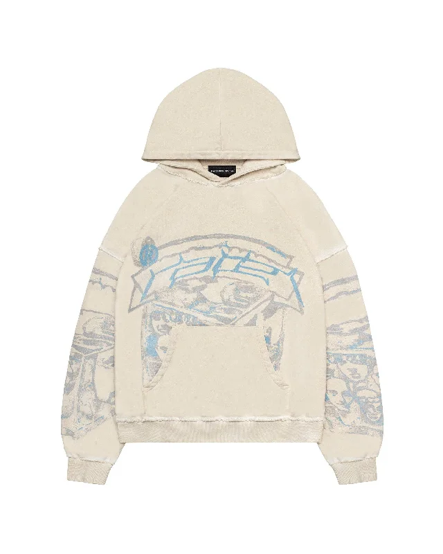 Women's hoodie with a glittery print for a glamorous and sparkly appearance"ICE" Hoodie Women's hoodie with a glittery print for a glamorous and sparkly appearance"ICE" Hoodie
