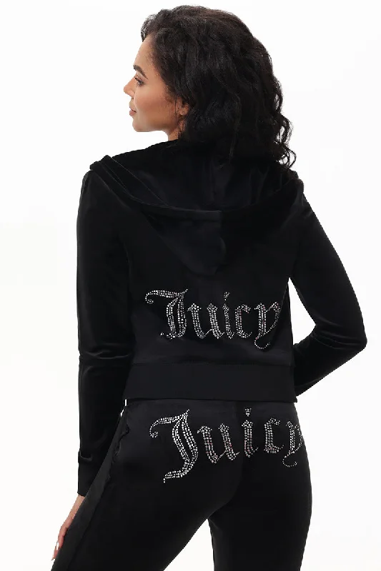 Women's color - block hoodie combining bold hues for a fashion - forward statementOG Big Bling Velour Hoodie Women's color - block hoodie combining bold hues for a fashion - forward statementOG Big Bling Velour Hoodie