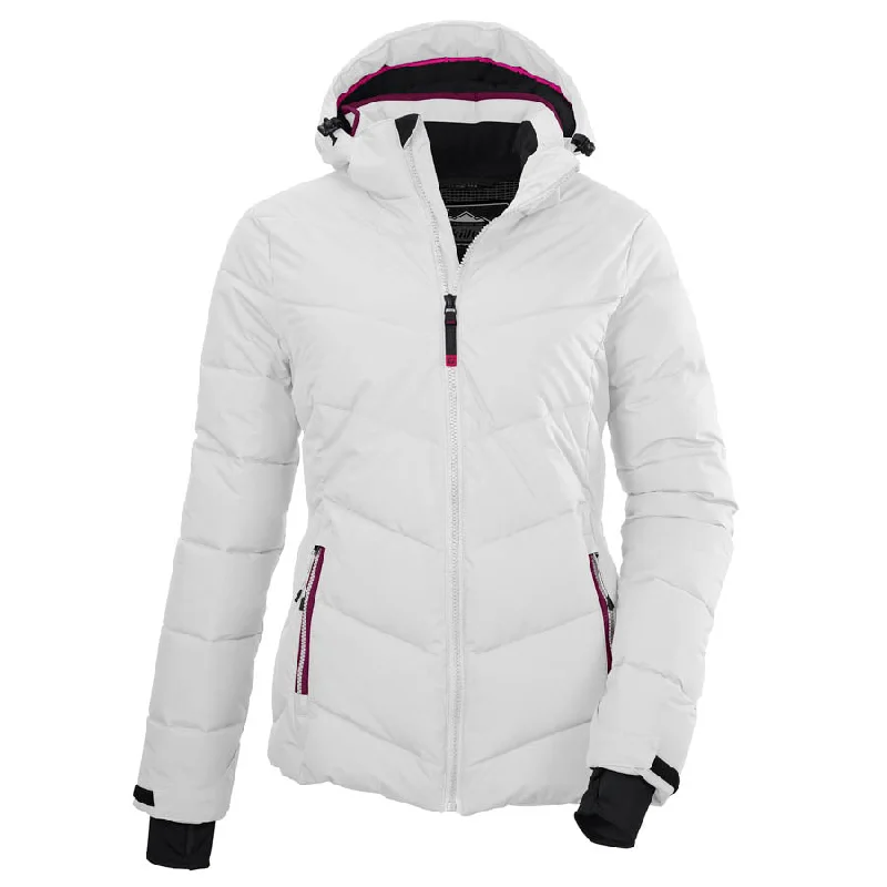Women's waterproof rain jackets in bright yellow for high - visibility outdoor activitiesKilltec Luna Womens Jacket 2023 Women's waterproof rain jackets in bright yellow for high - visibility outdoor activitiesKilltec Luna Womens Jacket 2023