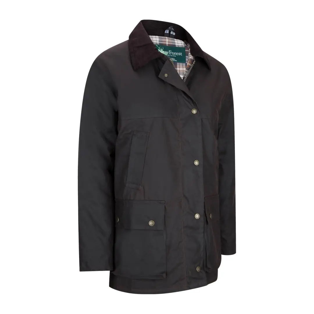 Women's military - style jackets with epaulets for a tough and fashionable appearanceLadies Padded Wax Jacket Women's military - style jackets with epaulets for a tough and fashionable appearanceLadies Padded Wax Jacket