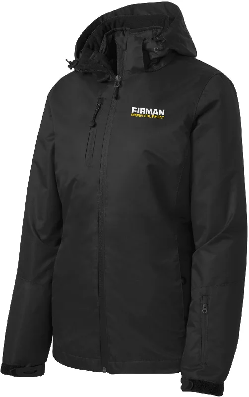 Women's military - style jackets with epaulets for a tough and fashionable appearancePort Authority Ladies Vortex Waterproof 3-in-1 Jacket Women's military - style jackets with epaulets for a tough and fashionable appearancePort Authority Ladies Vortex Waterproof 3-in-1 Jacket