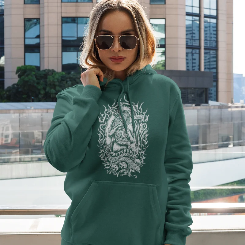 Women's crew - neck sweatshirt in a heather gray shade for a classic and versatile optionMedusa - Premium Unisex Hoodie Women's crew - neck sweatshirt in a heather gray shade for a classic and versatile optionMedusa - Premium Unisex Hoodie