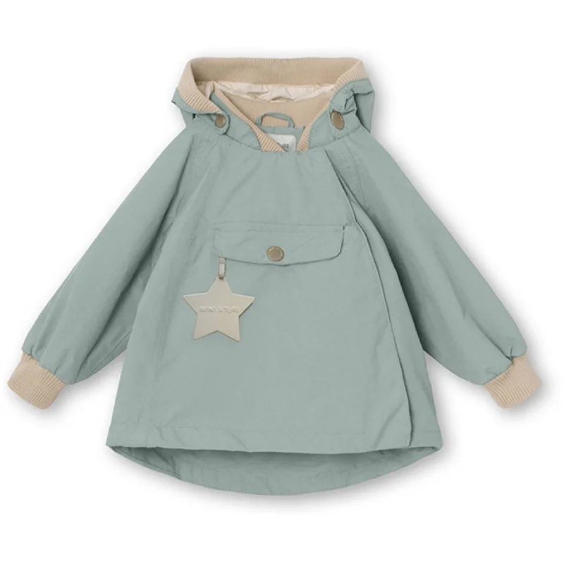 Women's moto jackets with a lace - up front for a unique and stylish touchMINI A TURE Wai Spring Jacket Gray Mist Women's moto jackets with a lace - up front for a unique and stylish touchMINI A TURE Wai Spring Jacket Gray Mist