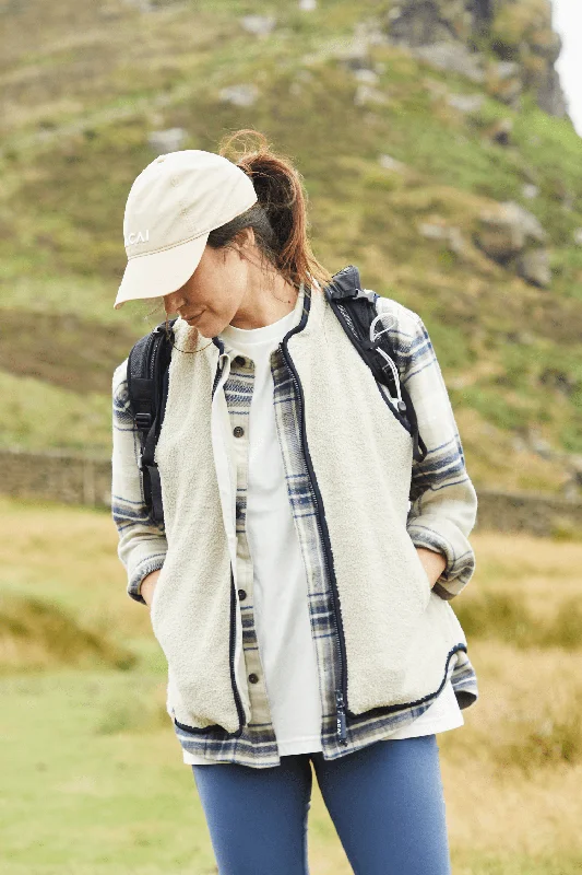Women's denim jackets with distressed details for a casual and edgy lookWindproof Mistral Gilet - Oatmeal Women's denim jackets with distressed details for a casual and edgy lookWindproof Mistral Gilet - Oatmeal