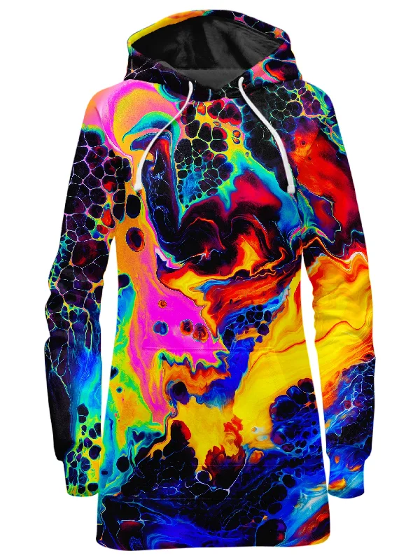 Women's pullover hoodie with a side slit for a modern and relaxed fitNew Life Hoodie Dress Women's pullover hoodie with a side slit for a modern and relaxed fitNew Life Hoodie Dress