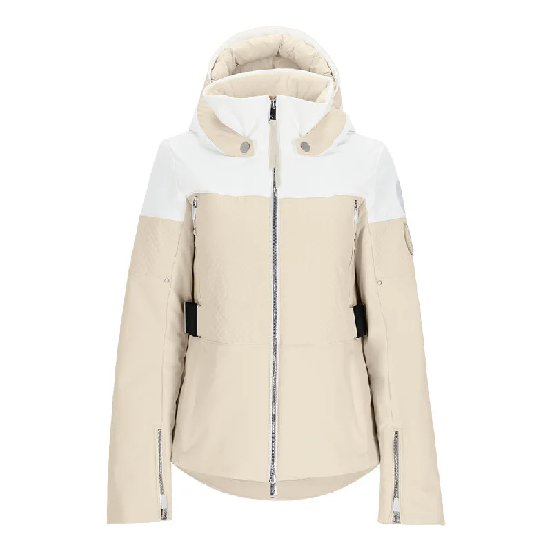 Women's cropped down jackets in bold colors for a sporty and fashionable winter outfitObermeyer Cristallo Womens Jacket 2025 Women's cropped down jackets in bold colors for a sporty and fashionable winter outfitObermeyer Cristallo Womens Jacket 2025