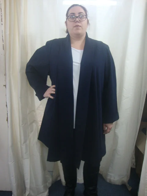 Women's long - line cardigan jackets in a soft knit for a cozy and elegant lookParty Girl Ponte Swing Coat Women's long - line cardigan jackets in a soft knit for a cozy and elegant lookParty Girl Ponte Swing Coat