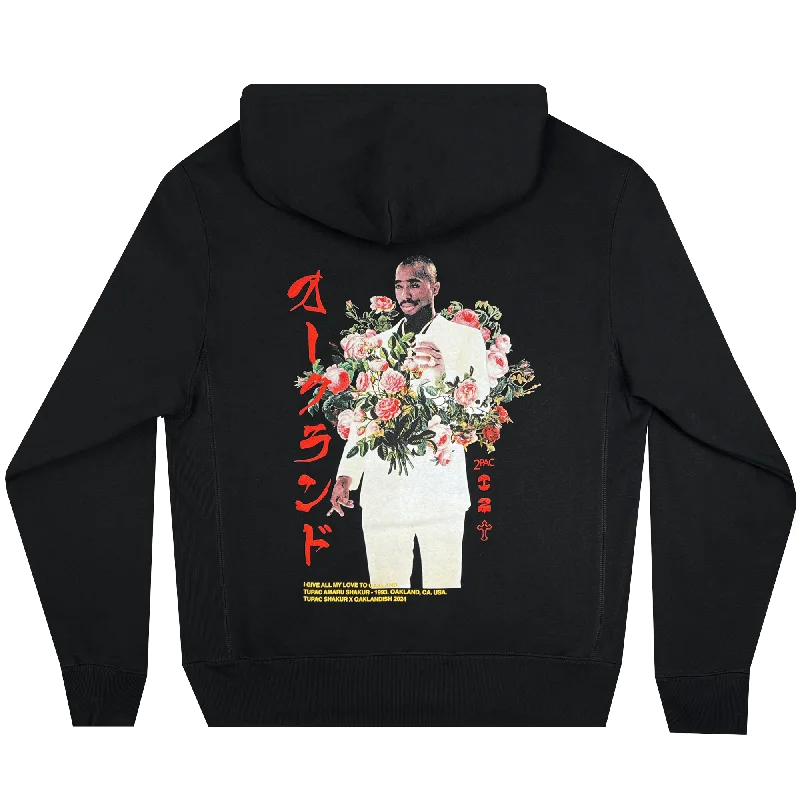 Women's zip - front sweatshirt with contrast stitching for a sporty aestheticRoses Hoodie Women's zip - front sweatshirt with contrast stitching for a sporty aestheticRoses Hoodie