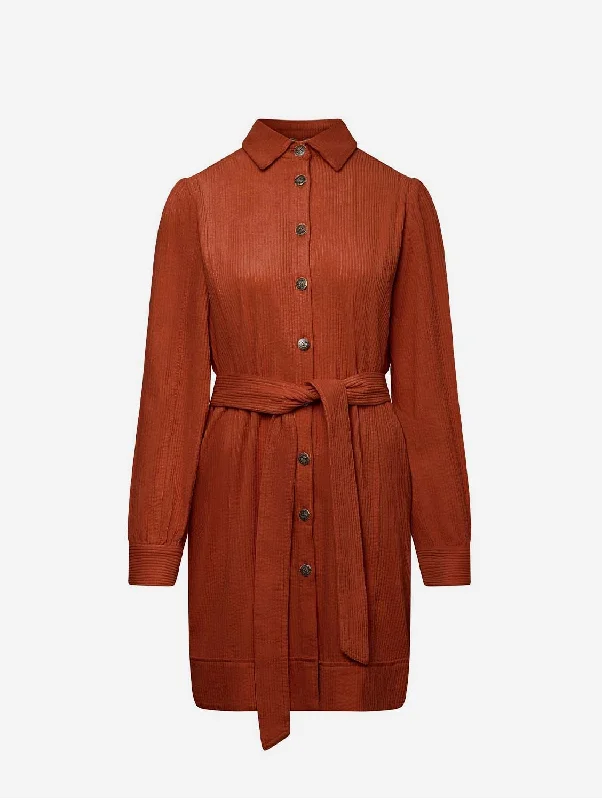 Women jumpsuits with pleated pants for a classic and sophisticated lookRuby Women's Organic Cotton Corduroy Dress | Ginger Women jumpsuits with pleated pants for a classic and sophisticated lookRuby Women's Organic Cotton Corduroy Dress | Ginger