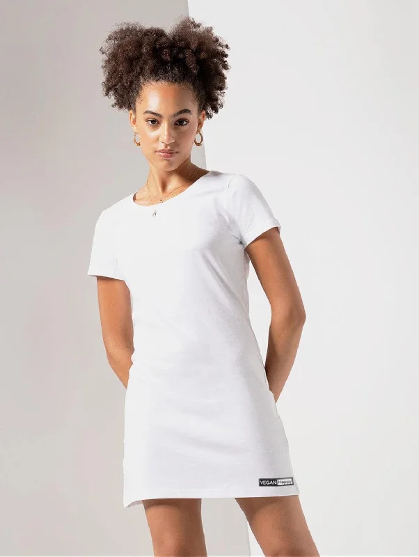 Women jumpsuits with mesh panels for a sexy and trendy appearanceVegan Women's T-Shirt Dress | Multiple Colours Women jumpsuits with mesh panels for a sexy and trendy appearanceVegan Women's T-Shirt Dress | Multiple Colours
