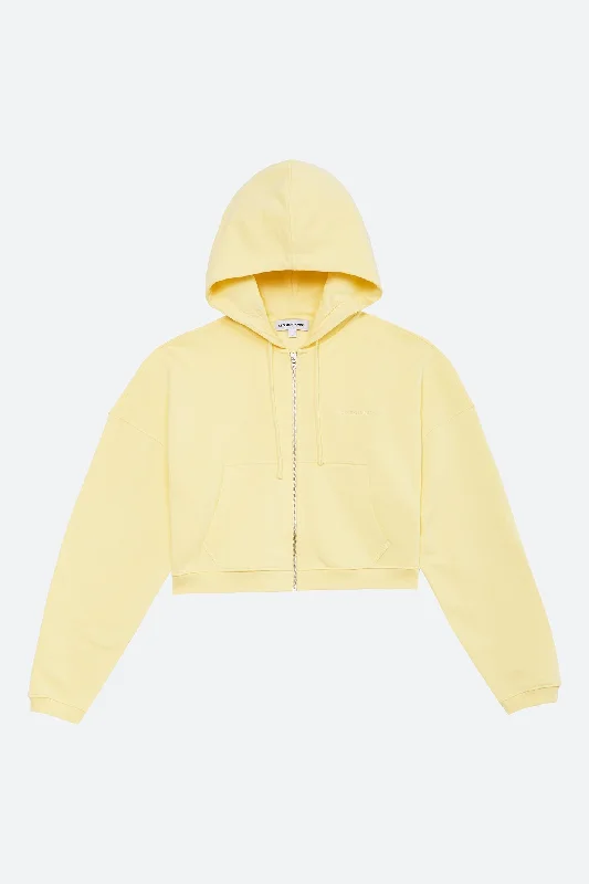Women's fleece - lined hoodie with thumbholes for warmth in winterZIP HOODIE 306