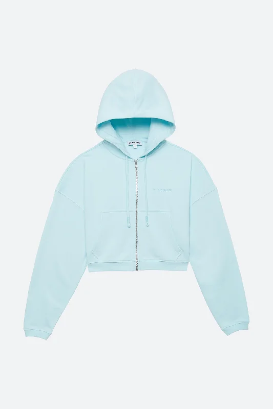 Women's crew - neck sweatshirt in a heather gray shade for a classic and versatile optionZIP HOODIE 307 Women's crew - neck sweatshirt in a heather gray shade for a classic and versatile optionZIP HOODIE 307