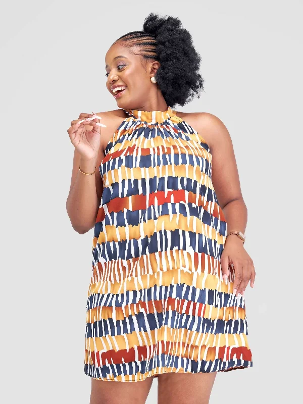 Sheer mini dresses with lace insertsLizola Ina Shift Dress - Multicoloured