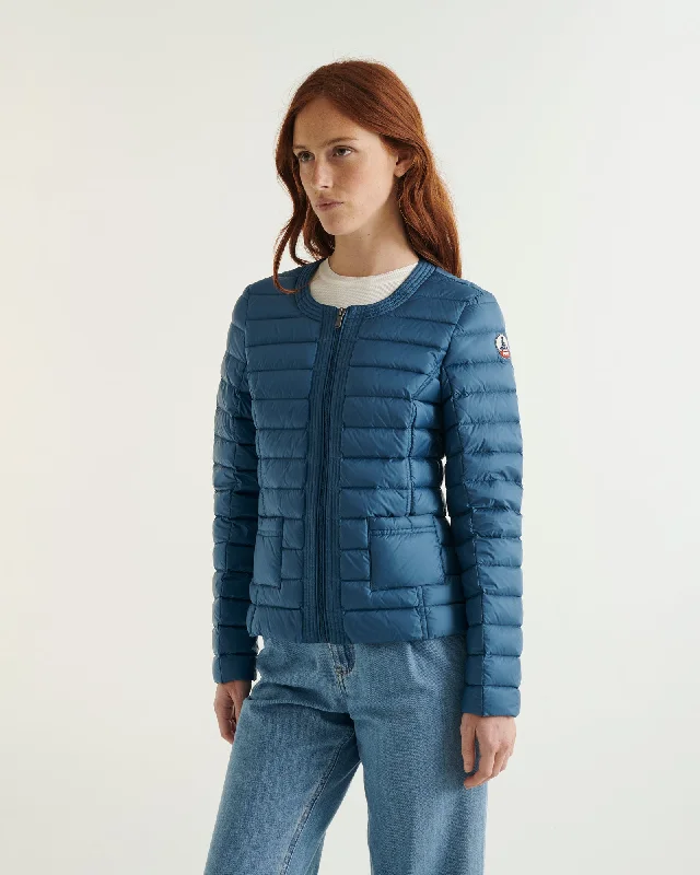 men's lightweight down coat for outdoor activitiesBlue jean Douda lightweight puffer jacket men's lightweight down coat for outdoor activitiesBlue jean Douda lightweight puffer jacket