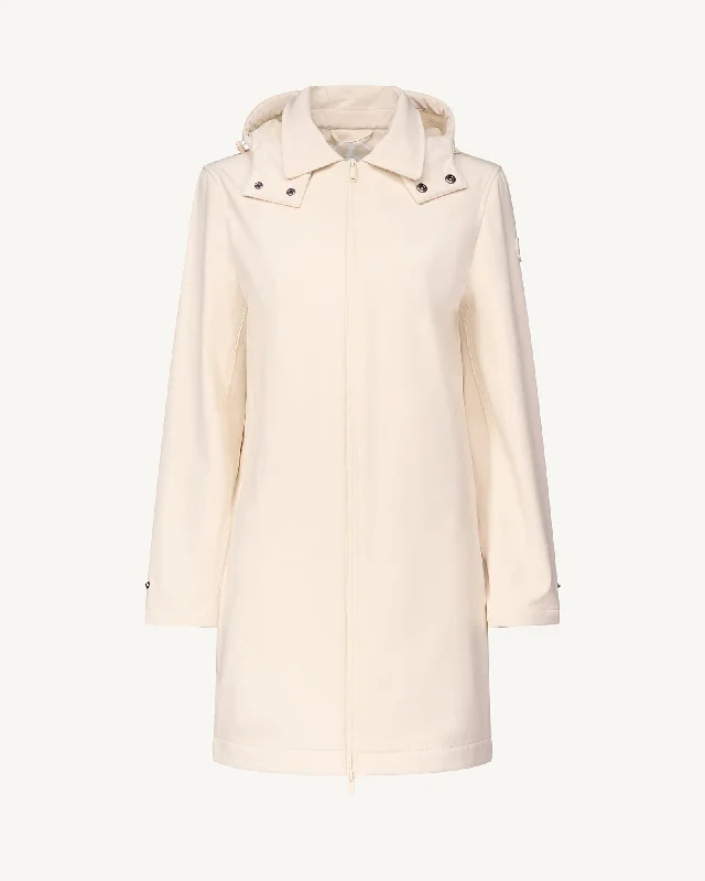 down coat for pregnant womenCorinthe 2.0 waterproof jacket with detachable hood Ivory down coat for pregnant womenCorinthe 2.0 waterproof jacket with detachable hood Ivory