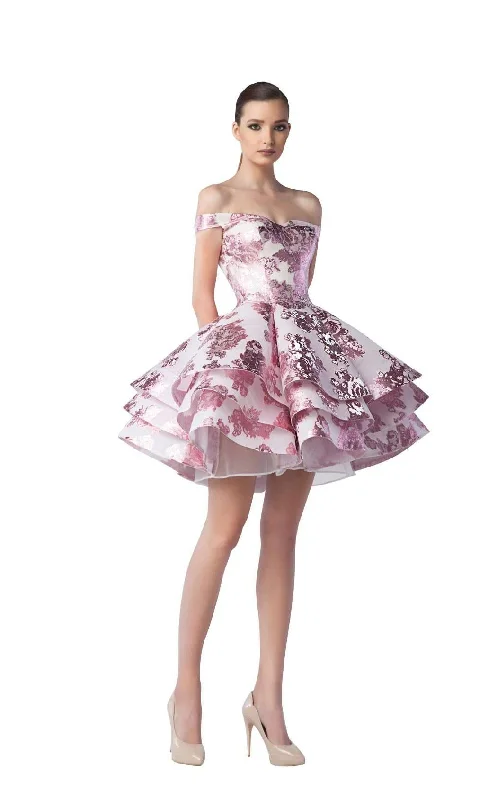 Party dresses with a V - neck design to enhance the necklineEdward Arsouni Couture 0249 Dress Party dresses with a V - neck design to enhance the necklineEdward Arsouni Couture 0249 Dress