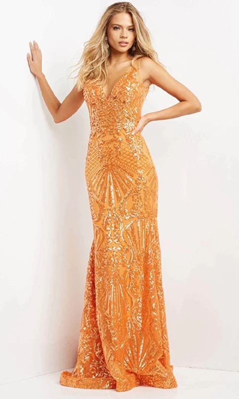 Prom dresses with lace - up side panels and ruffled bodices for a feminine and detailed lookJovani 07276 - Embellished Sleeveless V-Neck Evening Gown Prom dresses with lace - up side panels and ruffled bodices for a feminine and detailed lookJovani 07276 - Embellished Sleeveless V-Neck Evening Gown
