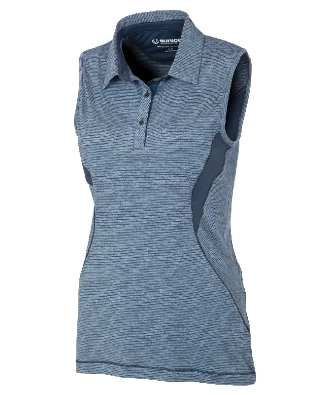 Floral print short - sleeve polo shirt for a feminine lookWomen's Betty DreamSkin Coollite Sleeveless Polo Shirt Floral print short - sleeve polo shirt for a feminine lookWomen's Betty DreamSkin Coollite Sleeveless Polo Shirt