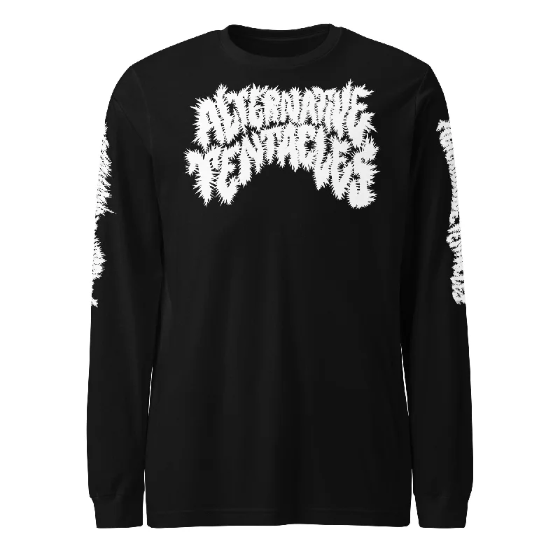 Lightweight Women Long Sleeve Top for Spring and AutumnA.T. "Thorns" Unisex Black Long Sleeve T-shirt Lightweight Women Long Sleeve Top for Spring and AutumnA.T. "Thorns" Unisex Black Long Sleeve T-shirt