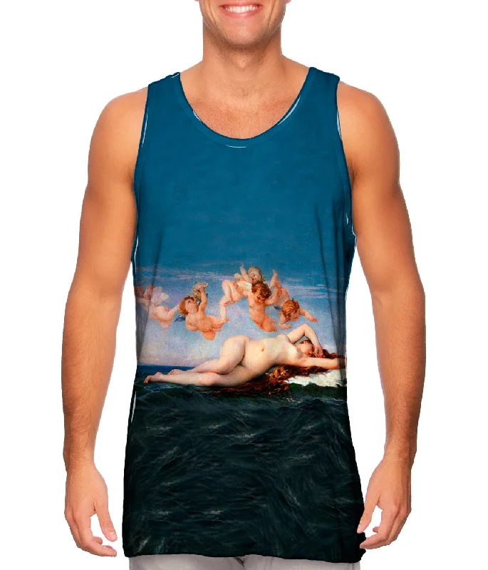 Halter Neck Women's Modal Blend Tank Tops for ComfortAlexandre Cabanel - "The Birth of Venus" (1863) Halter Neck Women's Modal Blend Tank Tops for ComfortAlexandre Cabanel - "The Birth of Venus" (1863)