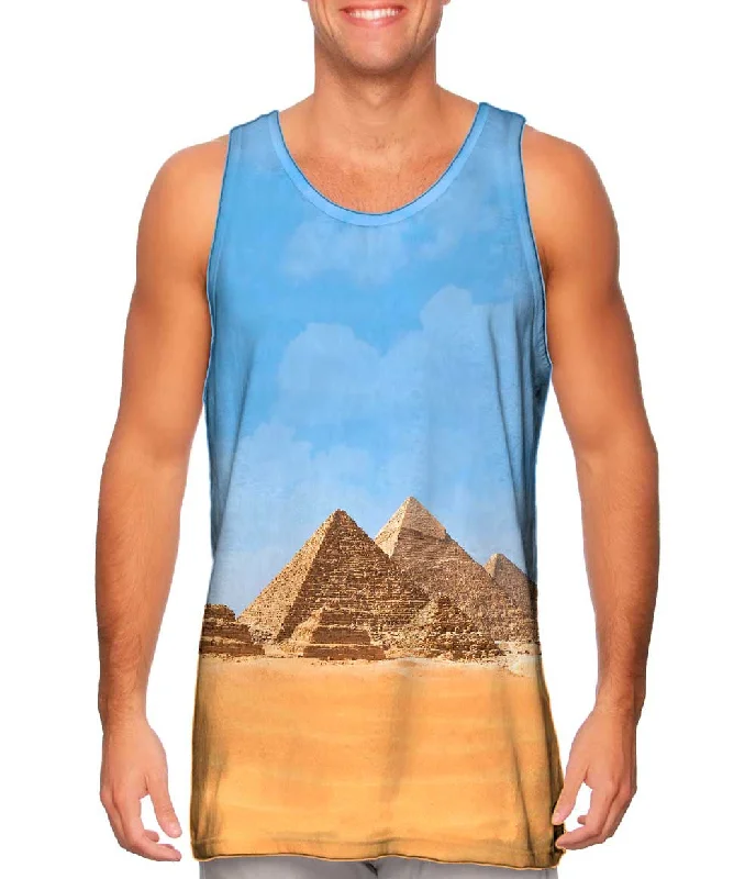 One - Shoulder Women's Rayon Blend Tank Tops for a Flowy LookAll Gizah Pyramids
