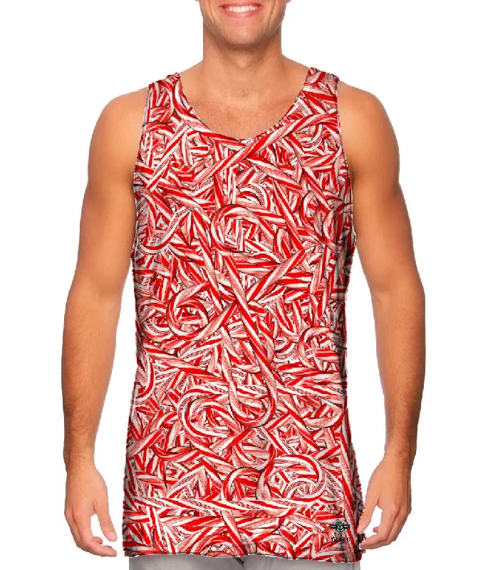 Women's Sleeveless Ribbed Tank Tops for a Trendy LookAll You Can Eat Candy Canes