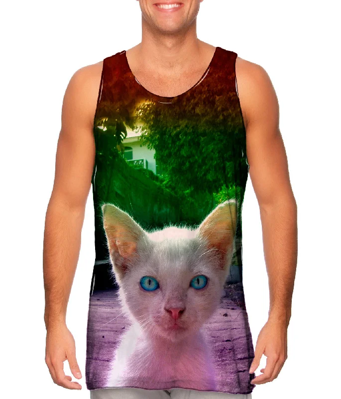 Women's Spaghetti Strap Tank Tops with Geometric PatternsAlley Kitten
