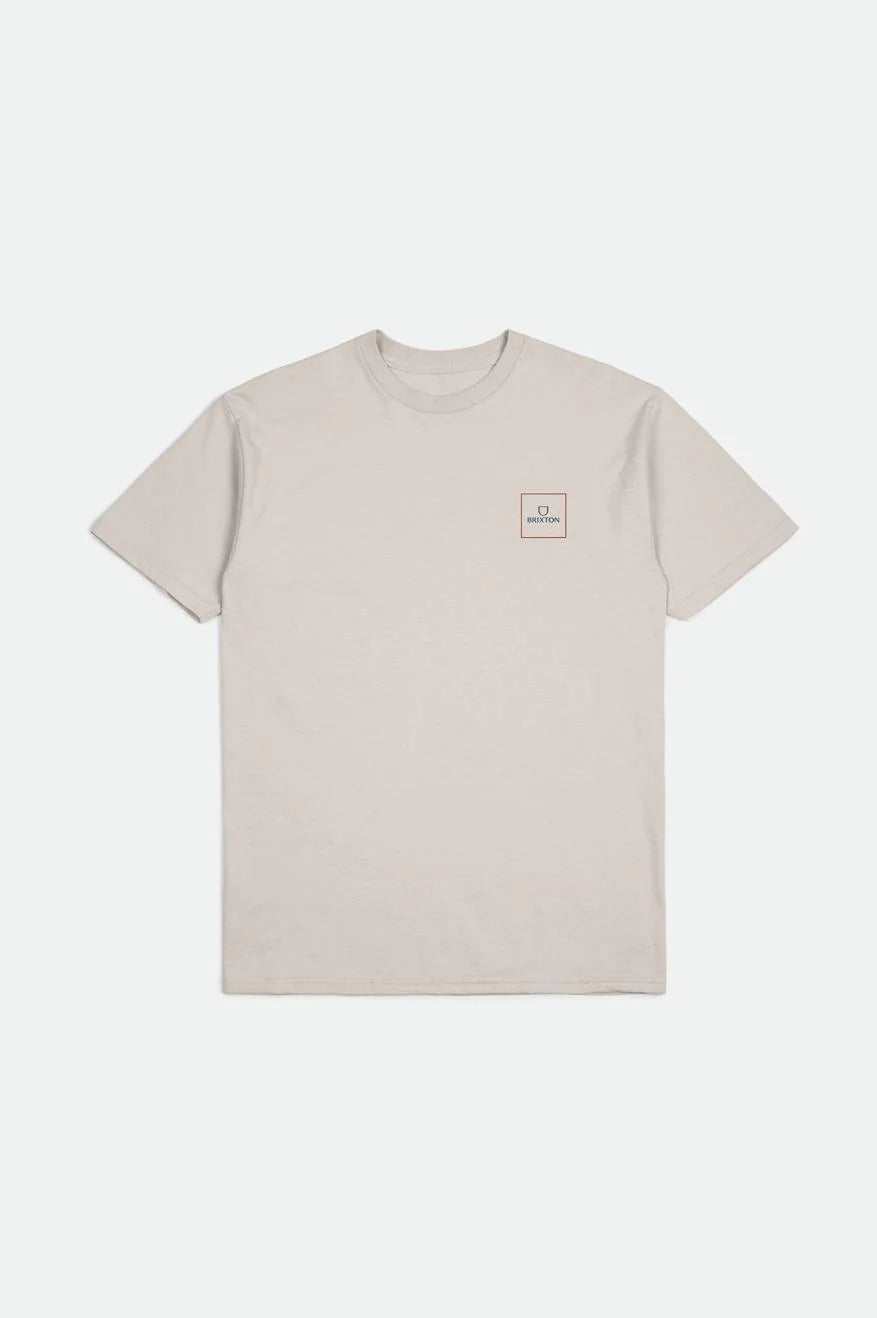 Plaid Women Long Sleeve Top for a Preppy VibeAlpha Square S/S Standard Tee - Cream/Flint
