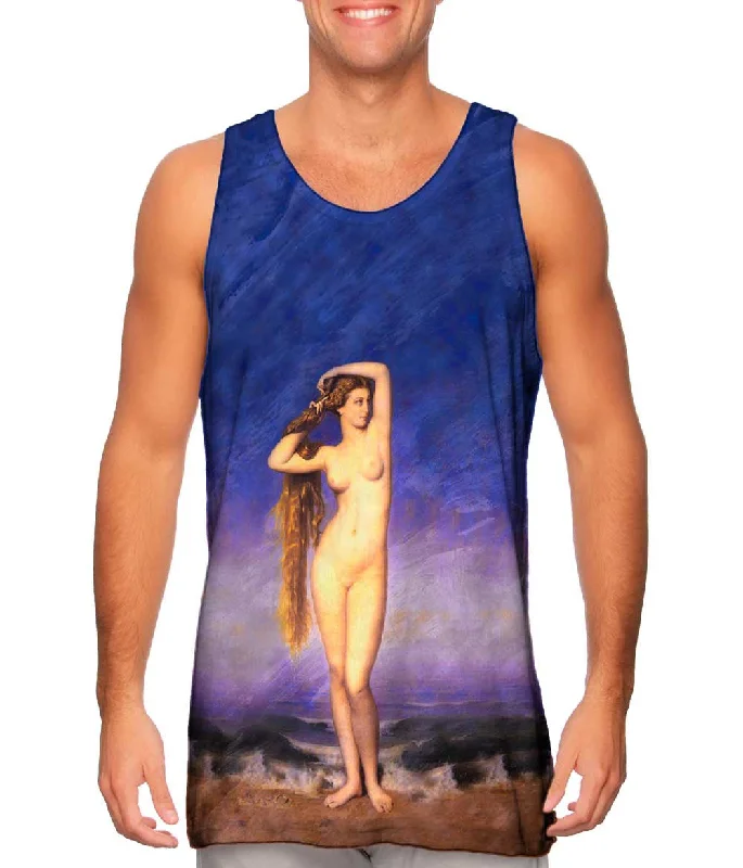 Halter Neck Women's Modal Blend Tank Tops for ComfortAmaury Duval - "Duval la Naissance de Venus" (1862) Halter Neck Women's Modal Blend Tank Tops for ComfortAmaury Duval - "Duval la Naissance de Venus" (1862)