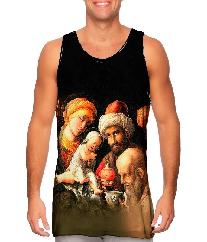 Plus Size Women's Criss - Cross Back Tank Tops in Neon ColorsAndrea Mantegna - "Adoration of the Magi" (1500) Plus Size Women's Criss - Cross Back Tank Tops in Neon ColorsAndrea Mantegna - "Adoration of the Magi" (1500)