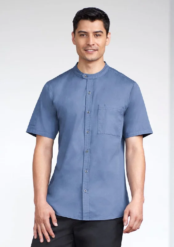 Petite - sized polo shirt with shorter lengthBiz Collection Men's Salsa Short Sleeve Chef Shirt CH329MS Petite - sized polo shirt with shorter lengthBiz Collection Men's Salsa Short Sleeve Chef Shirt CH329MS