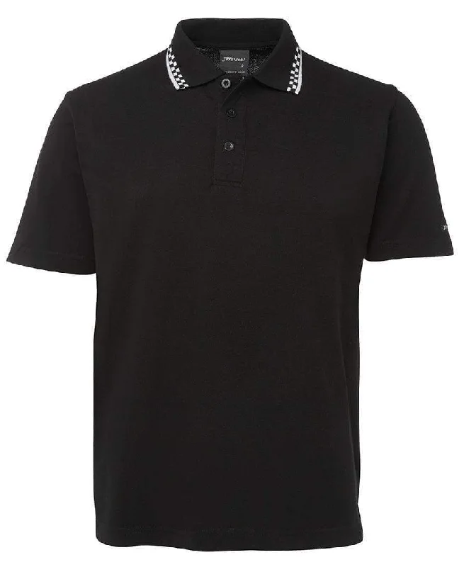 Women's classic white cotton polo shirt for casual outingsJB'S Chef Polo 5MP