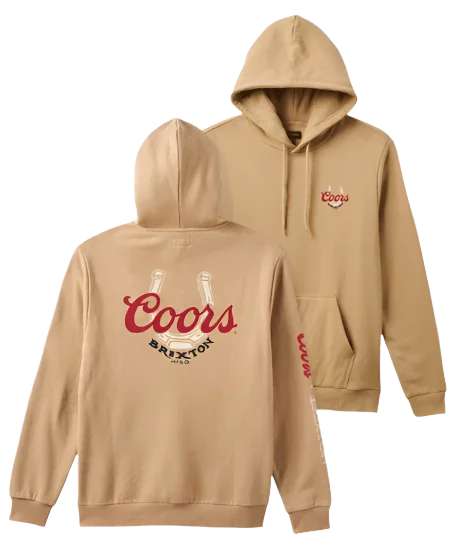 Plus Size Women Long Sleeve Top for a Flattering and Comfortable FitCoors Luck Hoodie - Sand Plus Size Women Long Sleeve Top for a Flattering and Comfortable FitCoors Luck Hoodie - Sand