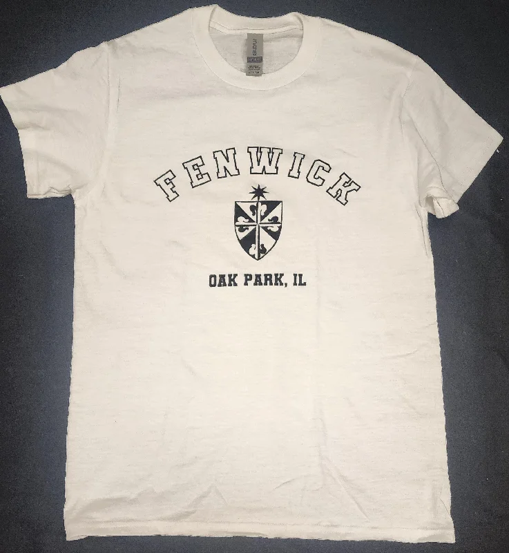 Maternity polo shirt for pregnant women's comfortWhite Fenwick Oak Park, IL Tshirt