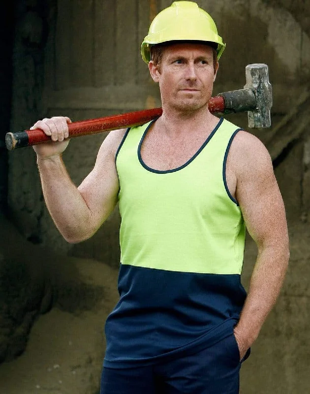 Retro - style polo shirt with a vintage logoHi-vis Safety Singlet SW15