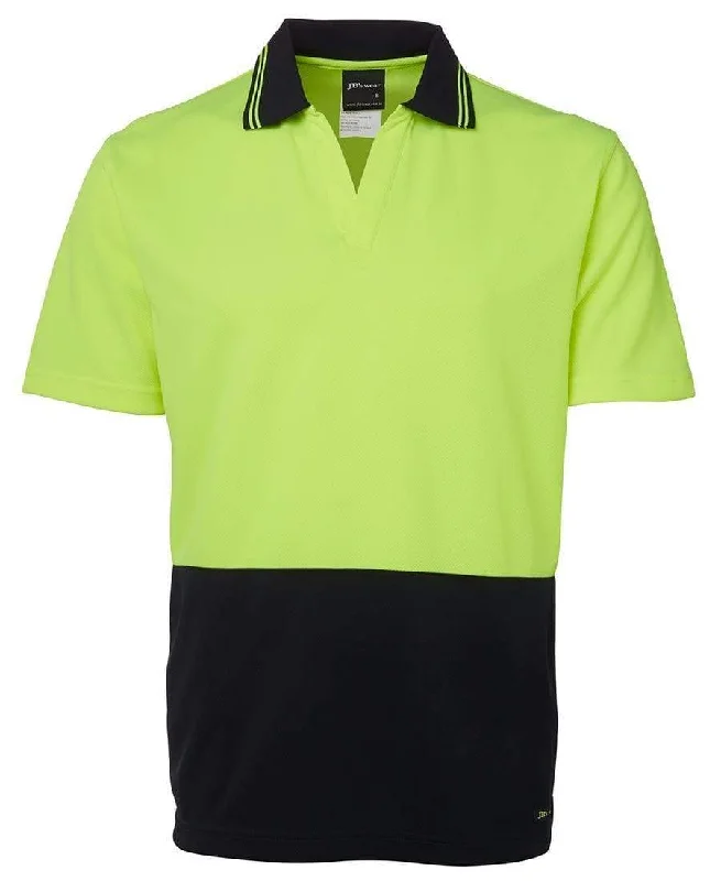 Polo shirt with thumbholes for added functionalityJB'S Hi-Vis Short Sleeve Non Button Polo 6HNB Polo shirt with thumbholes for added functionalityJB'S Hi-Vis Short Sleeve Non Button Polo 6HNB