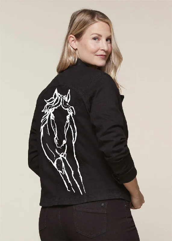 Lace - Trimmed Women Long Sleeve Top for an Elegant LookIn Motion Jacket - Animals to Wear Lace - Trimmed Women Long Sleeve Top for an Elegant LookIn Motion Jacket - Animals to Wear