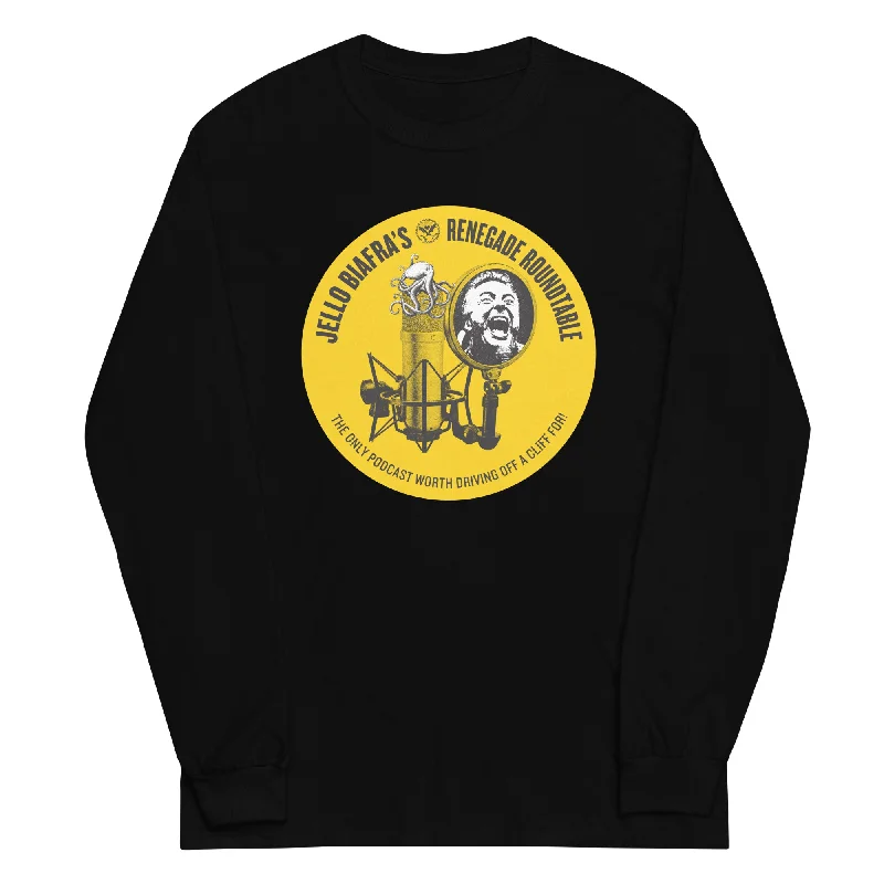 Striped Women Long Sleeve Top in a Timeless PatternJELLO BIAFRA'S RENEGADE ROUNDTABLE UNISEX LONG SLEEVE SHIRT Striped Women Long Sleeve Top in a Timeless PatternJELLO BIAFRA'S RENEGADE ROUNDTABLE UNISEX LONG SLEEVE SHIRT