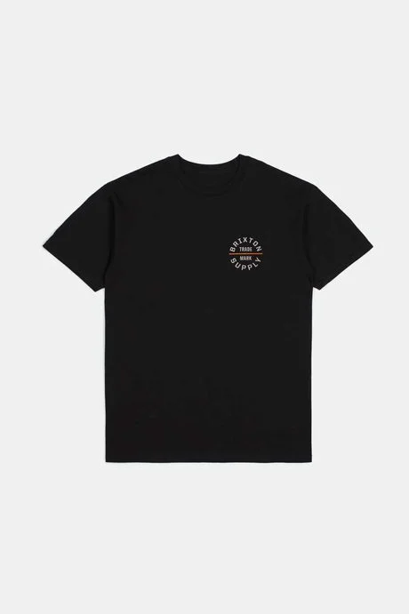 Metallic Accent Women Long Sleeve Top for a Glamorous LookOath Short Sleeve Standard Tee - Black/Whitecap/Persimmon Metallic Accent Women Long Sleeve Top for a Glamorous LookOath Short Sleeve Standard Tee - Black/Whitecap/Persimmon