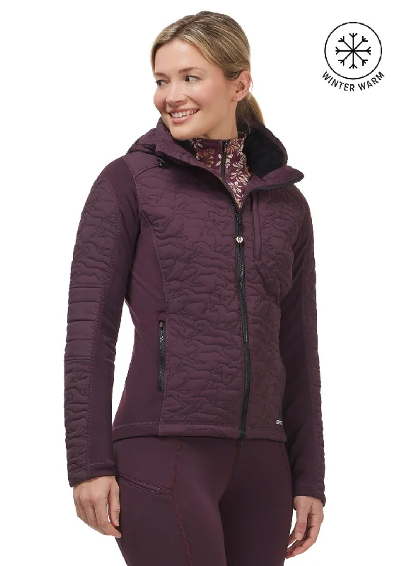 Printed Graphic Women Long Sleeve Top with a Bold StatementRound Up Quilted Riding Jacket Printed Graphic Women Long Sleeve Top with a Bold StatementRound Up Quilted Riding Jacket