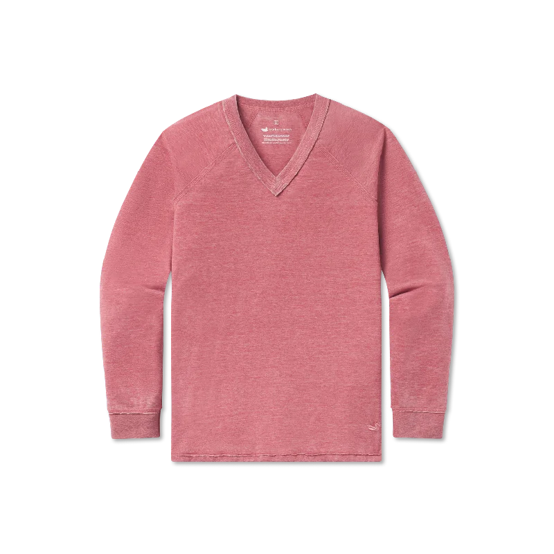Printed Graphic Women Long Sleeve Top with a Bold StatementSEAWASH™ Tee - Melanie V-Neck - Long Sleeve Printed Graphic Women Long Sleeve Top with a Bold StatementSEAWASH™ Tee - Melanie V-Neck - Long Sleeve